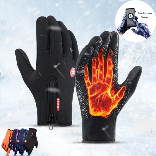 Waterproof Winter Touchscreen Gloves for Motorcycle Riding